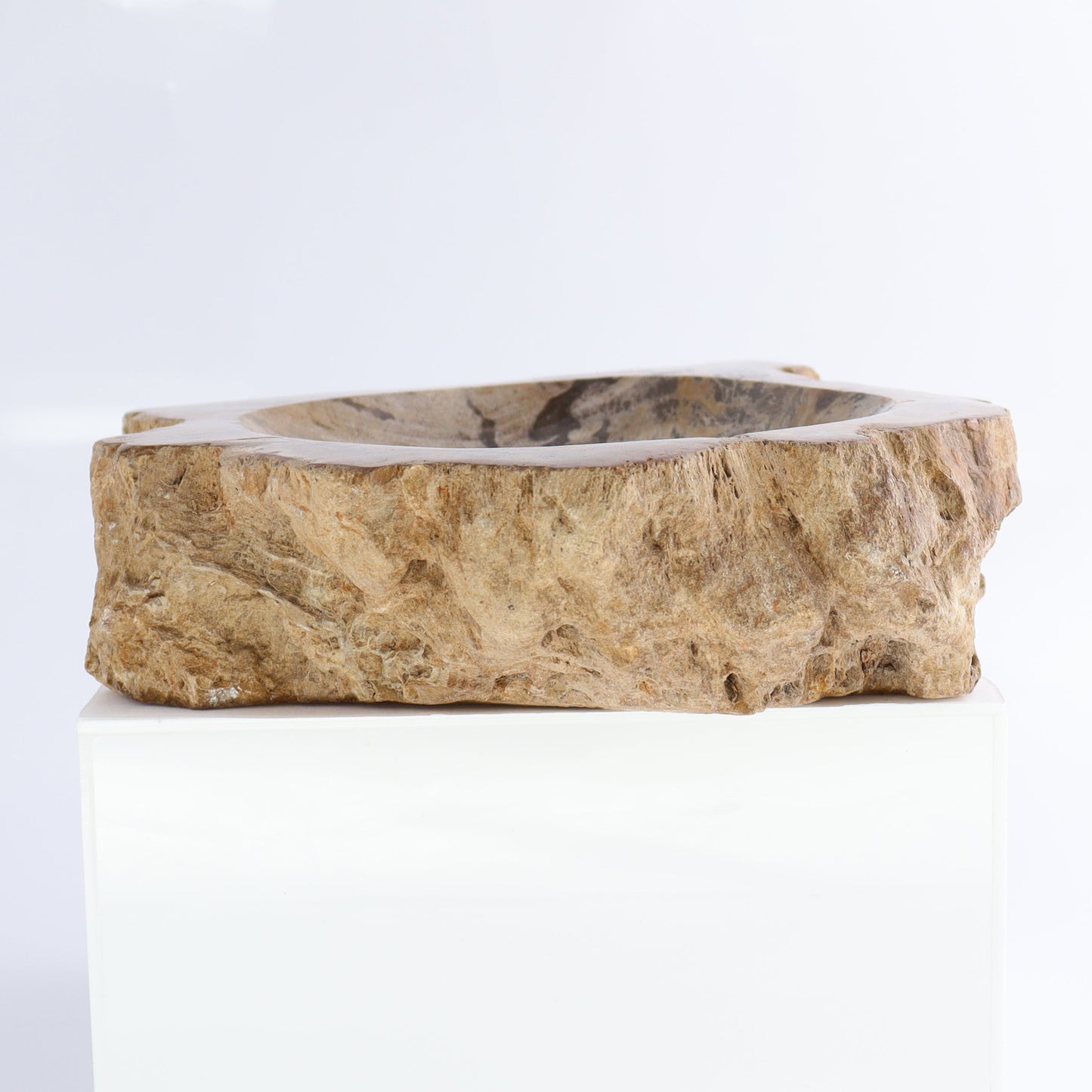 Petrified Wood Bowls Set of 2 - Expert Wholesale and Supplier of Wholesale Crystals & Bulk Gemstones, ["Bowls","Indonesia","Petrified Wood"]