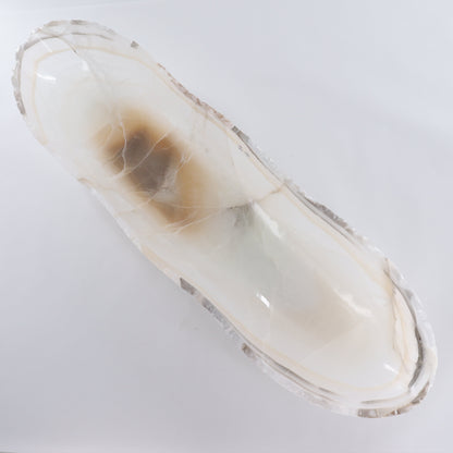 Onyx Canoe Bowl - Expert Wholesale and Supplier of Wholesale Crystals & Bulk Gemstones, ["Bowls","canoe","Mexico","onyx"]