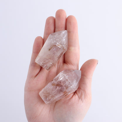 Powellite Amethyst UV Reactive Towers Set of 20 - Expert Wholesale and Supplier of Wholesale Crystals & Bulk Gemstones, ["Amethyst","Powellite"]