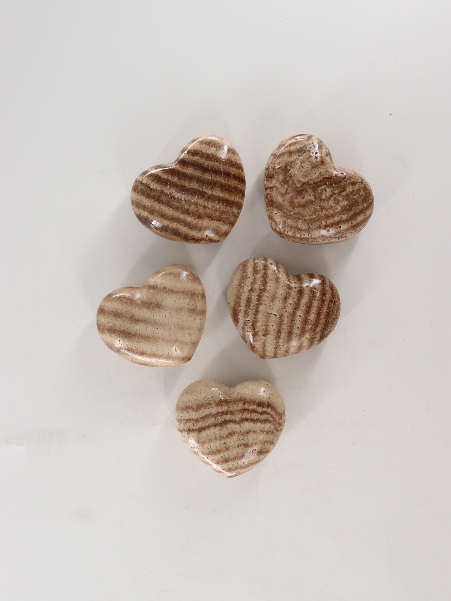 Onyx Hearts Set of 5 - Expert Wholesale and Supplier of Wholesale Crystals & Bulk Gemstones, []