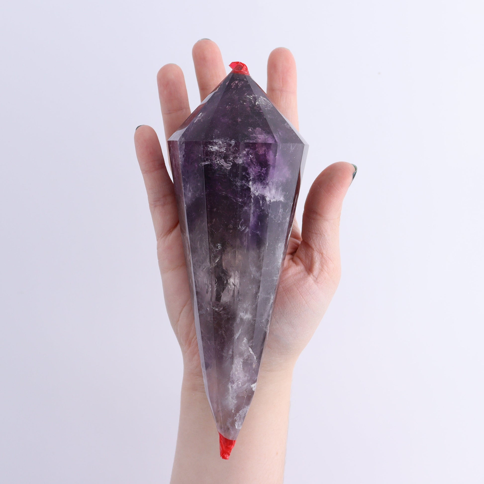 Amethyst Double Points Set of 2 - Expert Wholesale and Supplier of Wholesale Crystals & Bulk Gemstones, ["Amethyst","Brazil","Double Points","Points"]