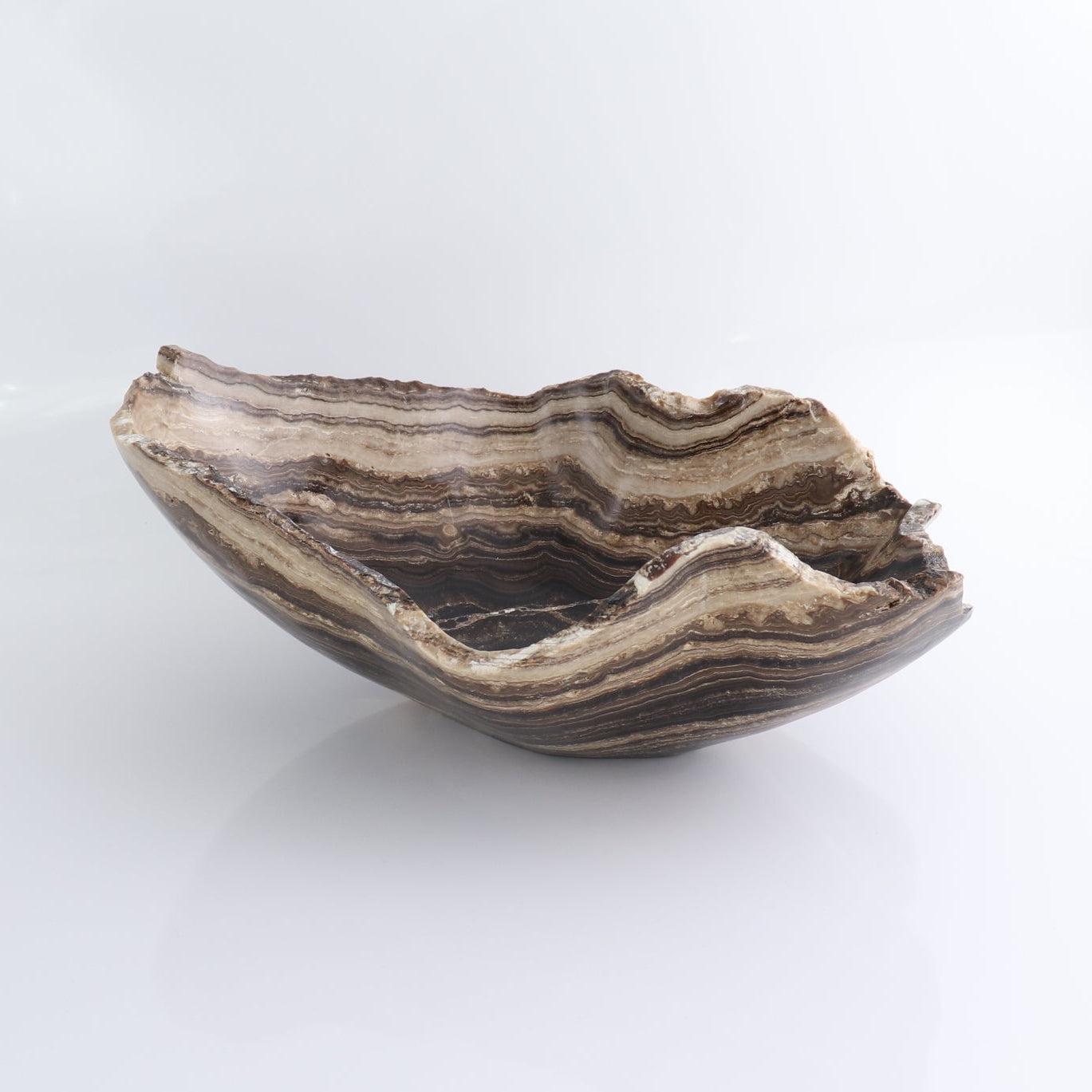 Mexican Onyx/Calcite Bowl 14"