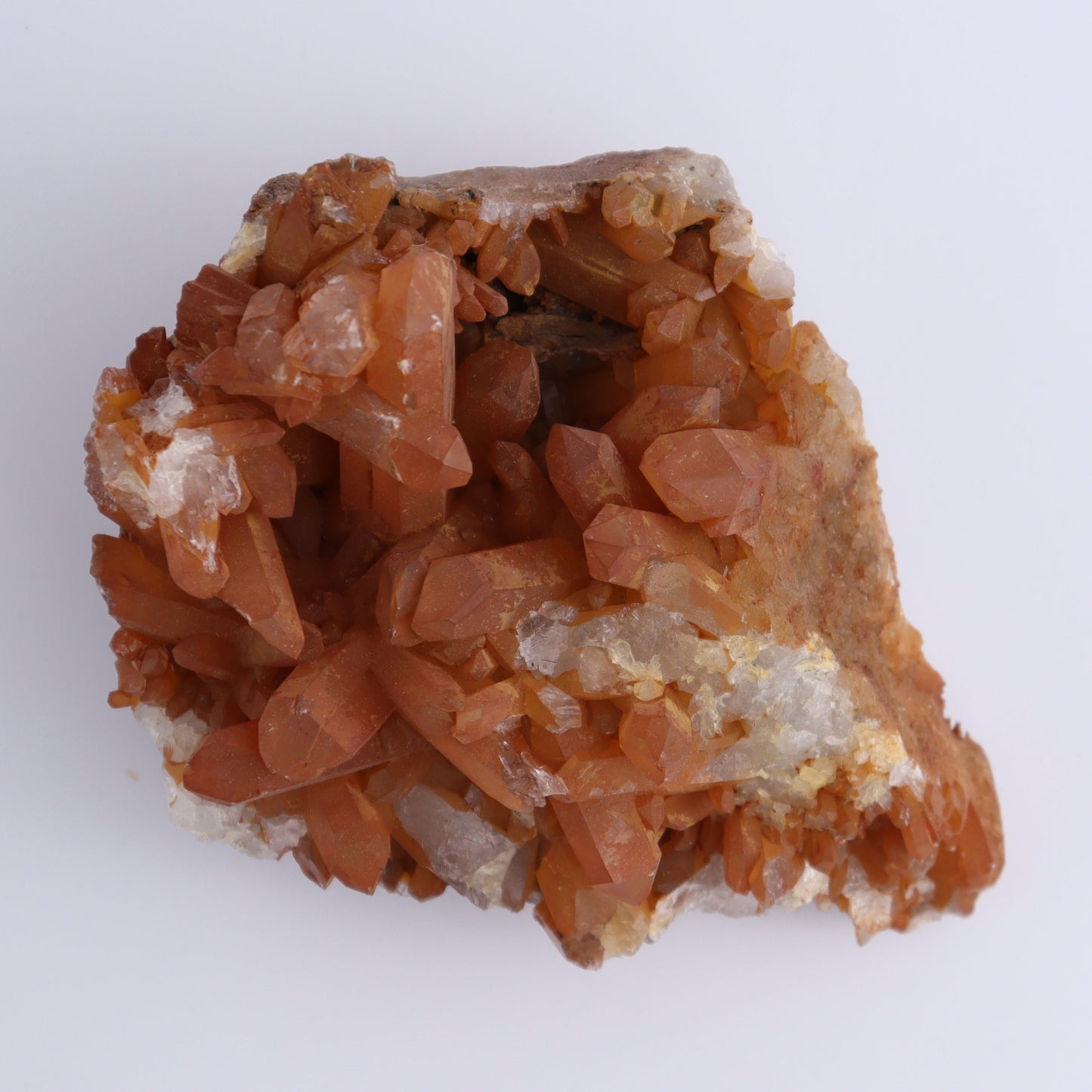 Tangerine Quartz Clusters Set of 6 - Expert Wholesale and Supplier of Wholesale Crystals & Bulk Gemstones, ["Clusters","Quartz","Tangerine Quartz"]