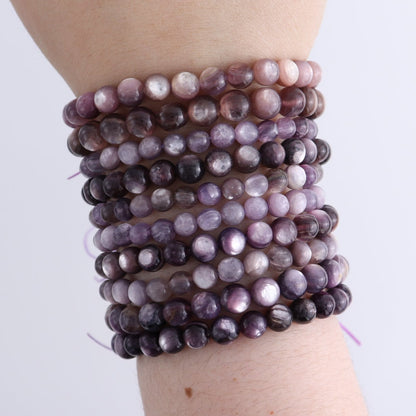 One Lepidolite Bracelet