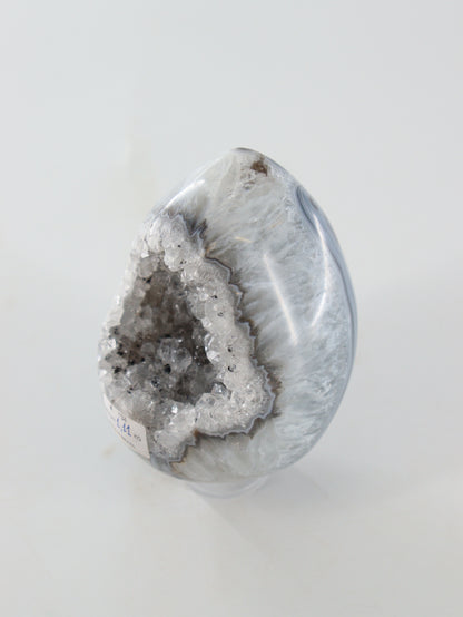 Agate Eggs Set of 2 - Expert Supplier of Wholesale Crystals & Bulk Gemstones