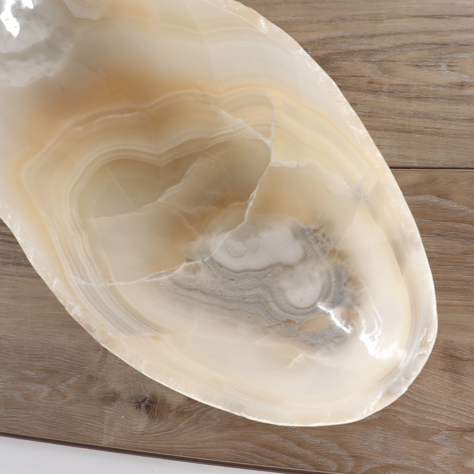 Mexican Onyx/Calcite Canoe Bowl - Expert Wholesale and Supplier of Wholesale Crystals & Bulk Gemstones, ["Bowls","Calcite","canoe","Mexico","onyx"]