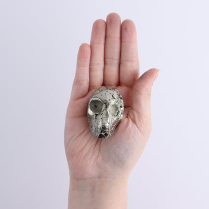 Pyrite Skulls Set of 6 - Expert Wholesale and Supplier of Wholesale Crystals & Bulk Gemstones, ["Hearts","Peru","Pyrite"]