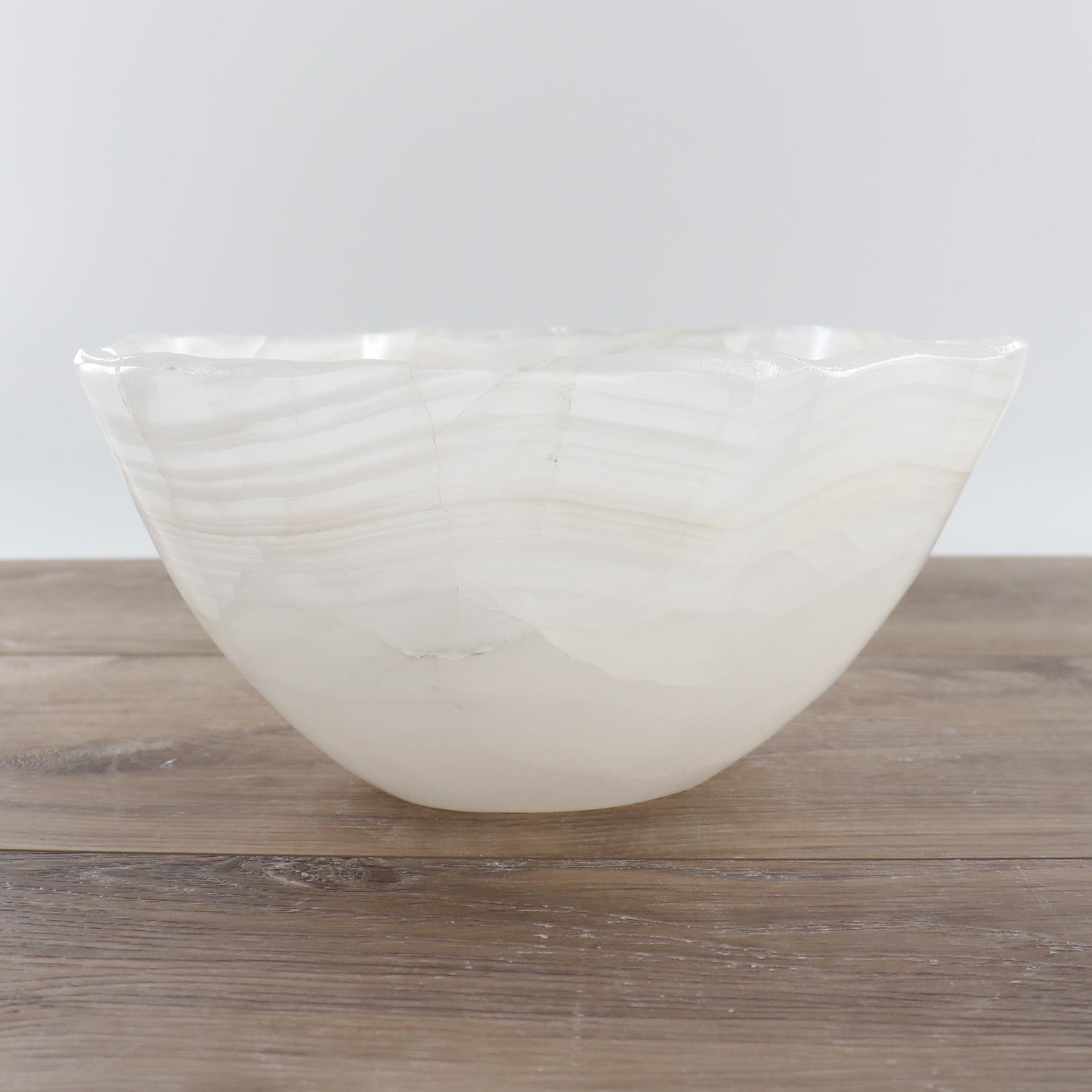 Mexican Onyx/Calcite Bowl 12"