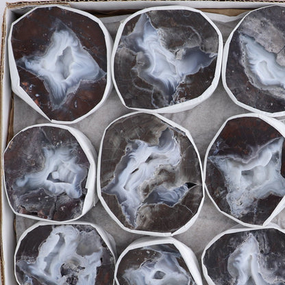 Agate Geodes Set of 16