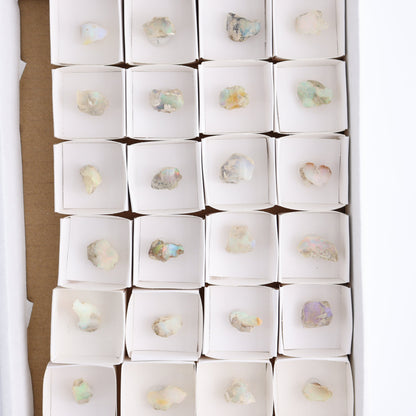 Ethiopian Opal Set of 24 - Expert Wholesale and Supplier of Wholesale Crystals & Bulk Gemstones, ["Ethiopia","ethiopian opal","Opal"]