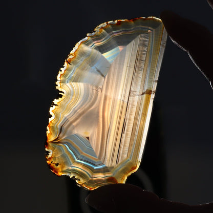 Iris Agate Slices Set of 5 - Expert Wholesale and Supplier of Wholesale Crystals & Bulk Gemstones, ["Agate","Iris Agate","Slices and Slabs"]