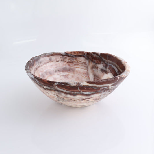 Mexican Onyx/Calcite Bowl 10"