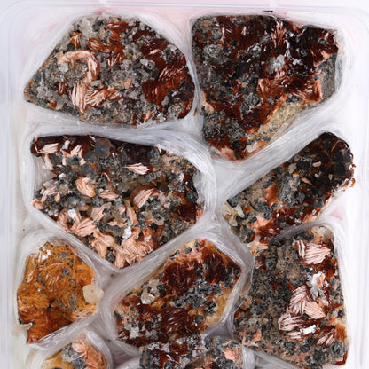 Cerussite Barite from Morocco Flat