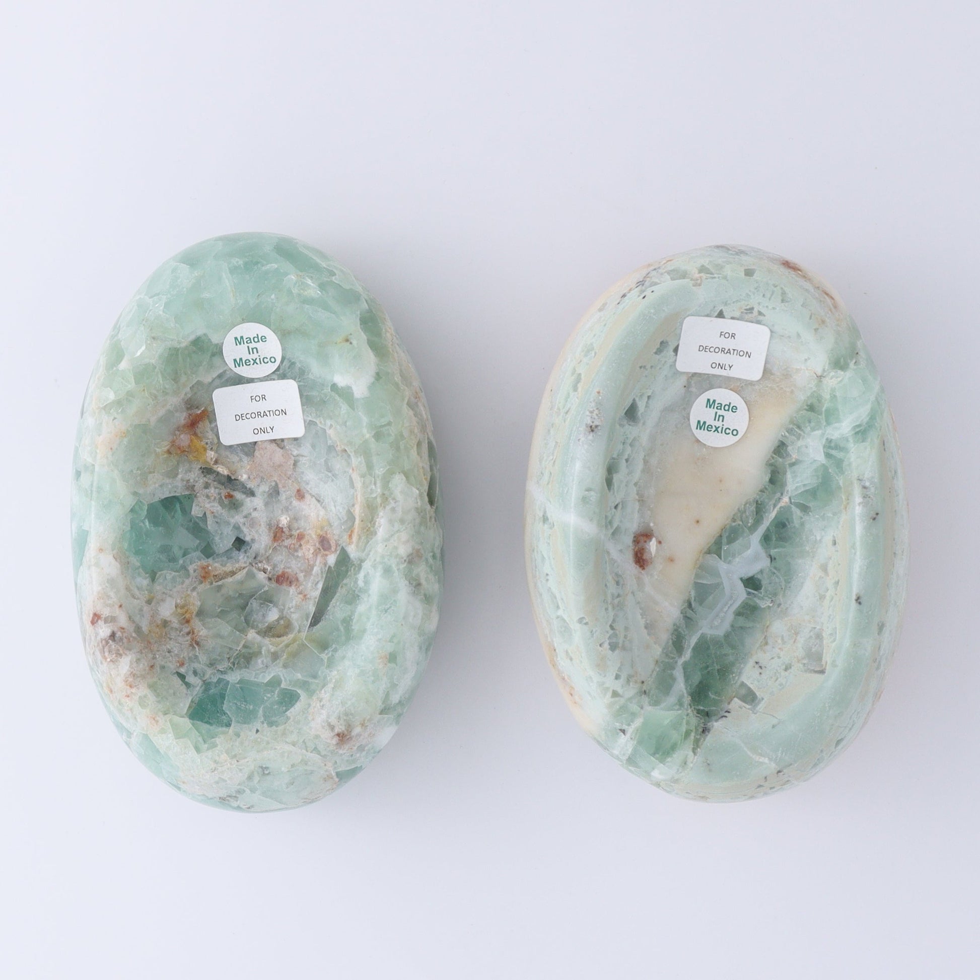 One Imperfect Fluorite Oval Bowl - Expert Wholesale and Supplier of Wholesale Crystals & Bulk Gemstones, ["Bowls","close_50","Fluorite","Mexico","Oval","Oval Dish"]