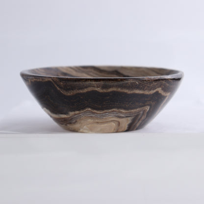 Chocolate Onyx Bowls Set of 5 - Expert Wholesale and Supplier of Wholesale Crystals & Bulk Gemstones, ["Bowls","Decorative Dish","Mexico","onyx","Round Dish"]