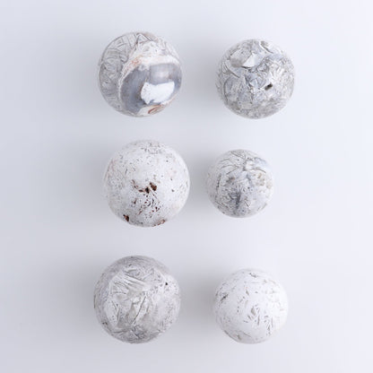 Agate Spheres Set of 6 | Mi Esperanza Minerals | Supplier of Crystals and Onyx