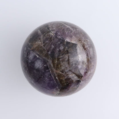 Amethyst Cacoxenite Sphere