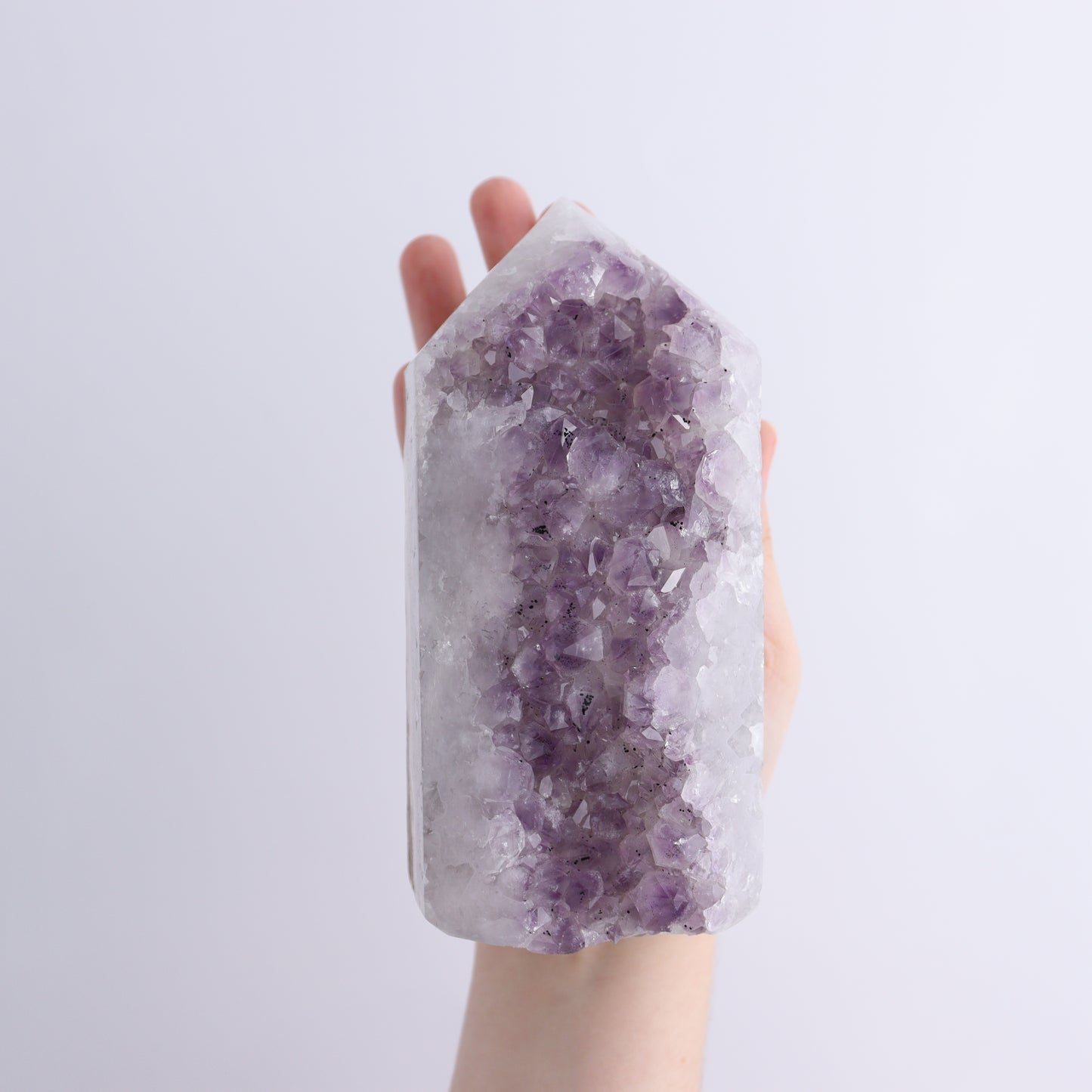Uruguay Amethyst Towers Set of 2 - Expert Wholesale and Supplier of Wholesale Crystals & Bulk Gemstones, ["Amethyst","Towers","Uruguay"]