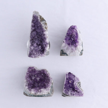 Uruguay Amethyst Cut Base Set of 12 - Expert Wholesale and Supplier of Wholesale Crystals & Bulk Gemstones, ["Amethyst","Cut Base","Uruguay"]