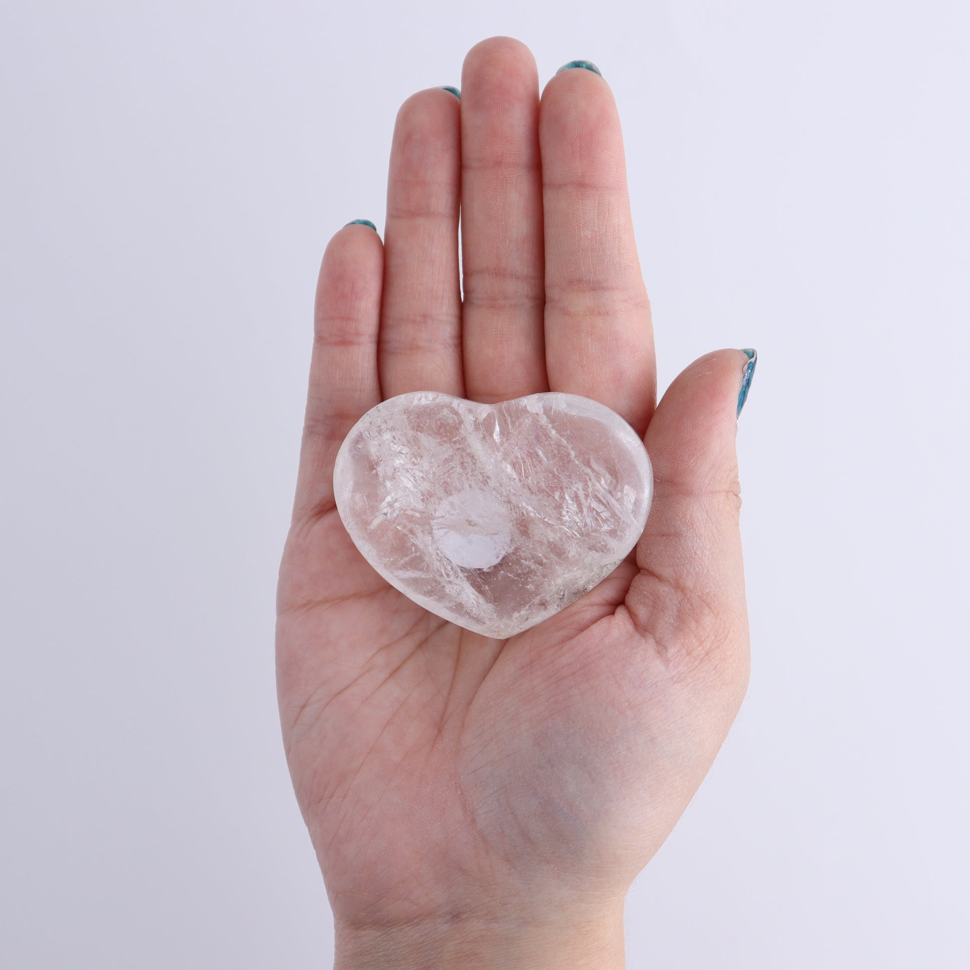 Imperfect Clear Quartz Hearts Set of 12 - Expert Wholesale and Supplier of Wholesale Crystals & Bulk Gemstones, ["Brazil","Clear Quartz","close_50","Hearts","Quartz"]