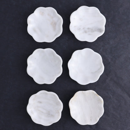 One White Marble Margarita Plate - Expert Wholesale and Supplier of Wholesale Crystals & Bulk Gemstones, ["Catalog Onyx","Marble","Margarita Plates","Mexico","White Marble"]