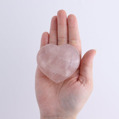Rose Quartz Hearts Set of 12 - Expert Wholesale and Supplier of Wholesale Crystals & Bulk Gemstones, ["Hearts","Madagascar","Quartz","Rose Quartz"]