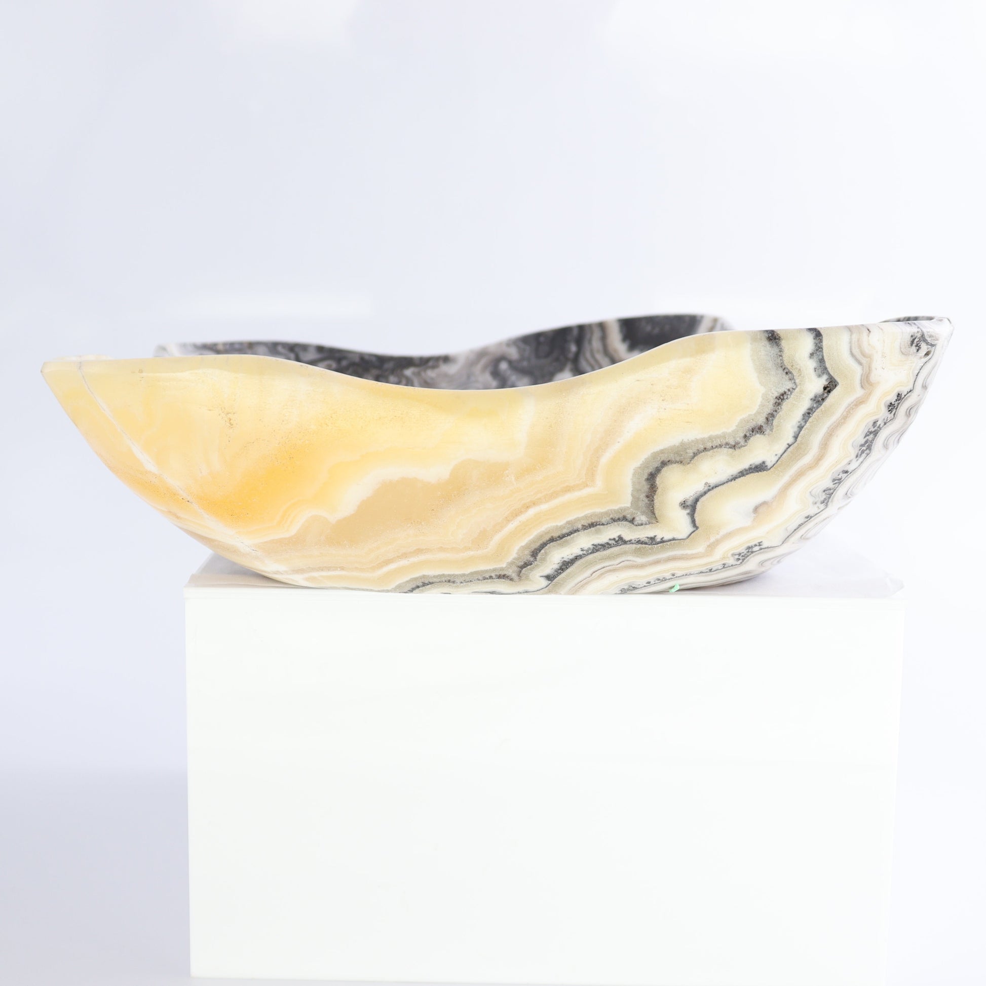 Zebra Onyx Bowl - Expert Wholesale and Supplier of Wholesale Crystals & Bulk Gemstones, ["Bowls","Mexico","onyx"]