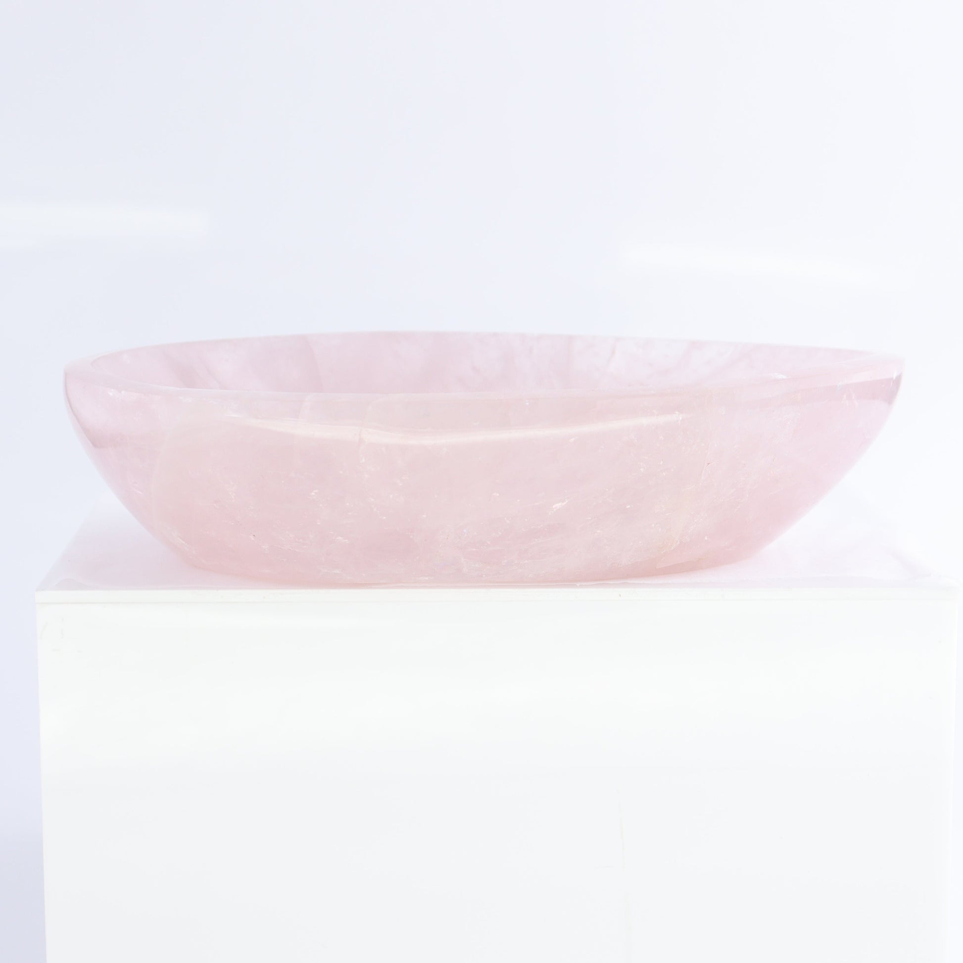 Rose Quartz Bowls Set of 2 - Expert Wholesale and Supplier of Wholesale Crystals & Bulk Gemstones, ["Bowls","Rose Quartz"]