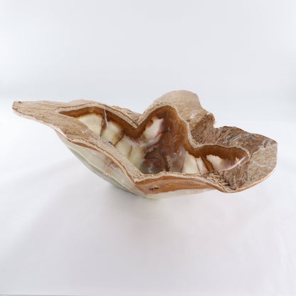 Mexican Onyx/Calcite Bowl - Expert Wholesale and Supplier of Wholesale Crystals & Bulk Gemstones, ["Bowls","Calcite","Mexico","onyx"]
