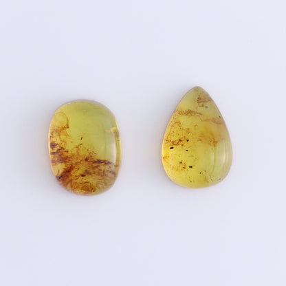 Chiapas Mexico Amber Cabs Set of 8 - Expert Wholesale and Supplier of Wholesale Crystals & Bulk Gemstones, ["Amber","Cabs","Chiapas Amber","Mexico"]