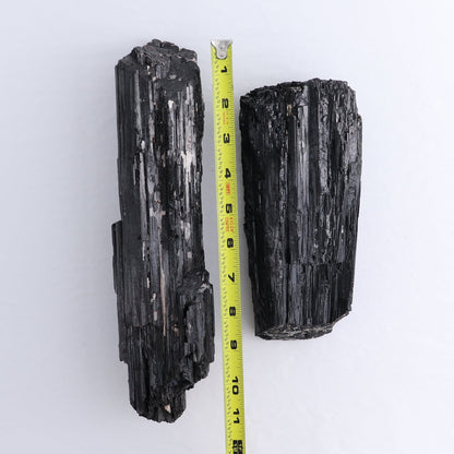 Black Tourmaline Log Set of 4