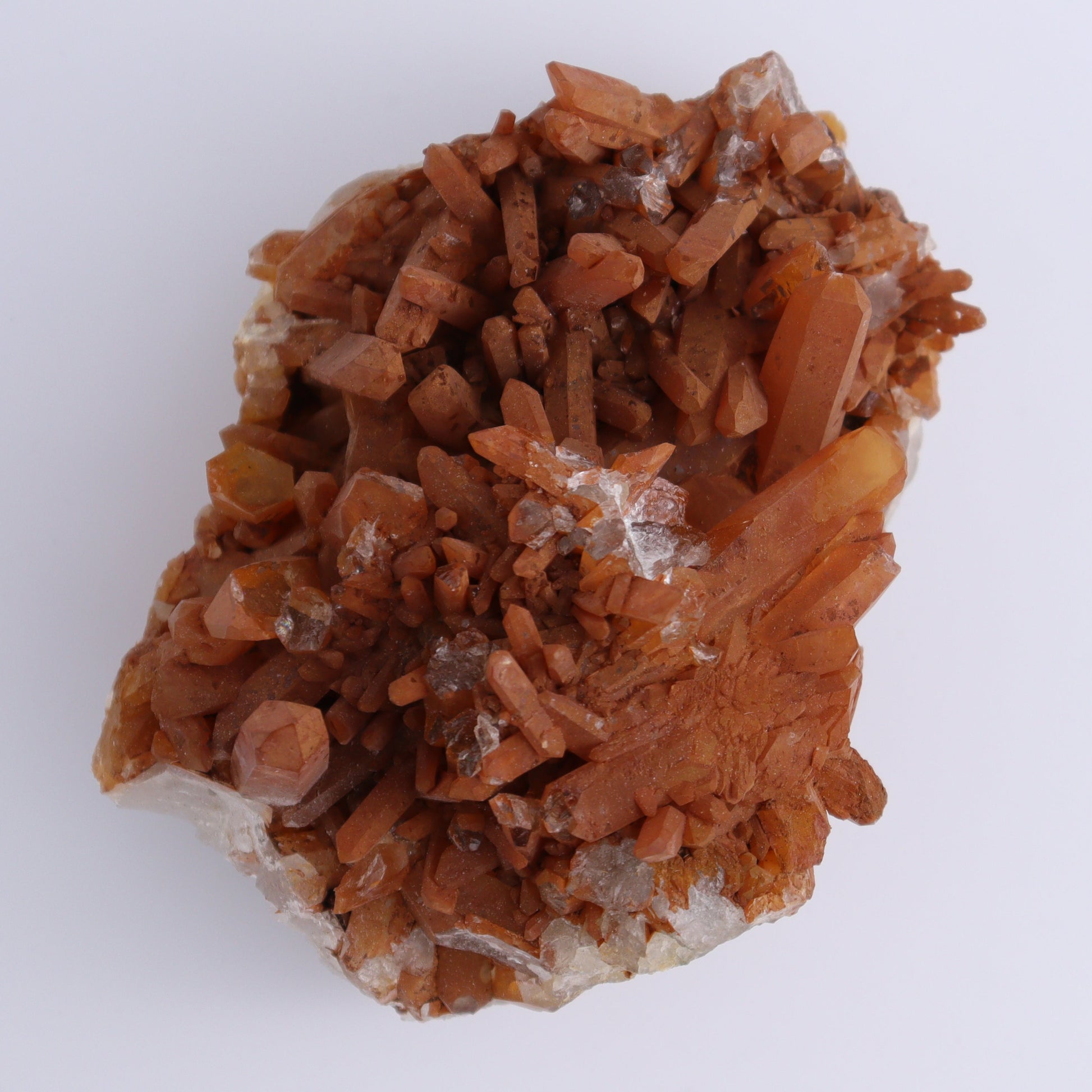 Tangerine Quartz Clusters Set of 6 - Expert Wholesale and Supplier of Wholesale Crystals & Bulk Gemstones, ["Clusters","Quartz","Tangerine Quartz"]