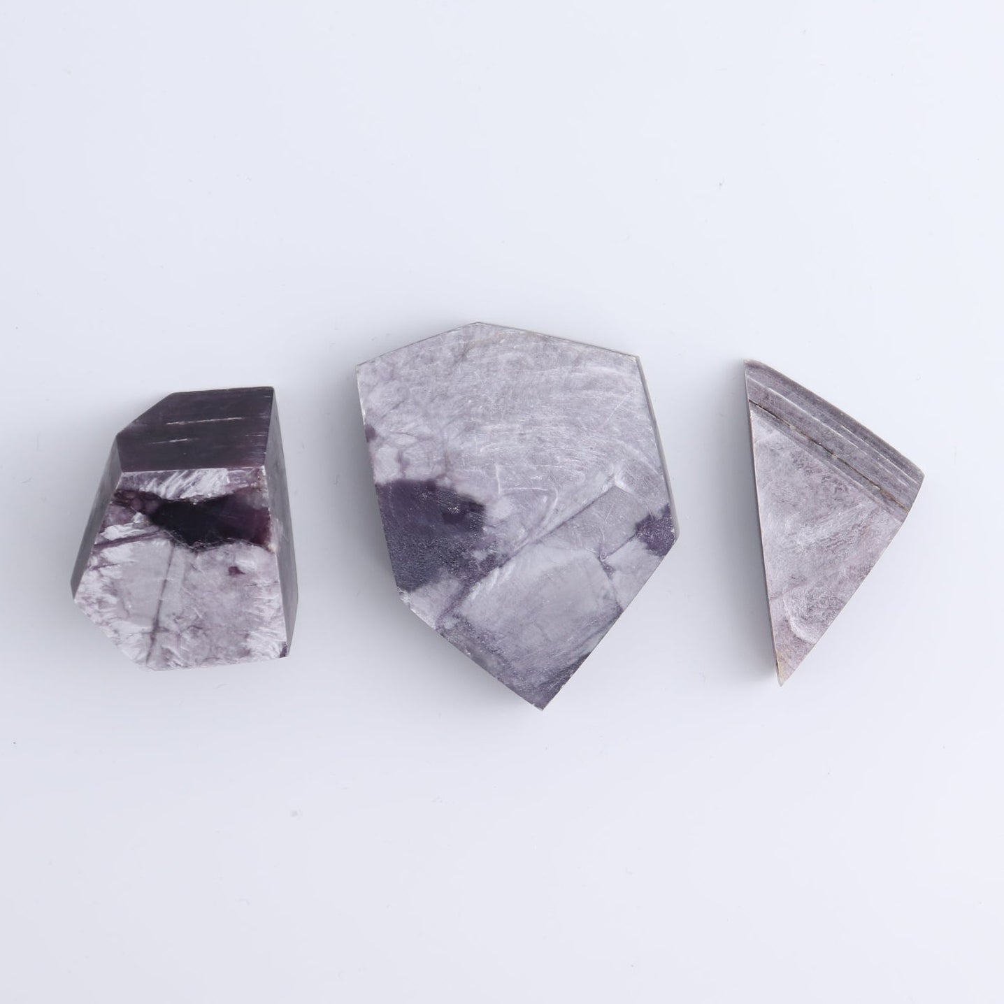 Lepidolite Freeforms Set of 12
