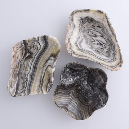 Zebra Onyx Bowl Set of 3 - Expert Wholesale and Supplier of Wholesale Crystals & Bulk Gemstones, ["Bowls","Mexico","onyx"]