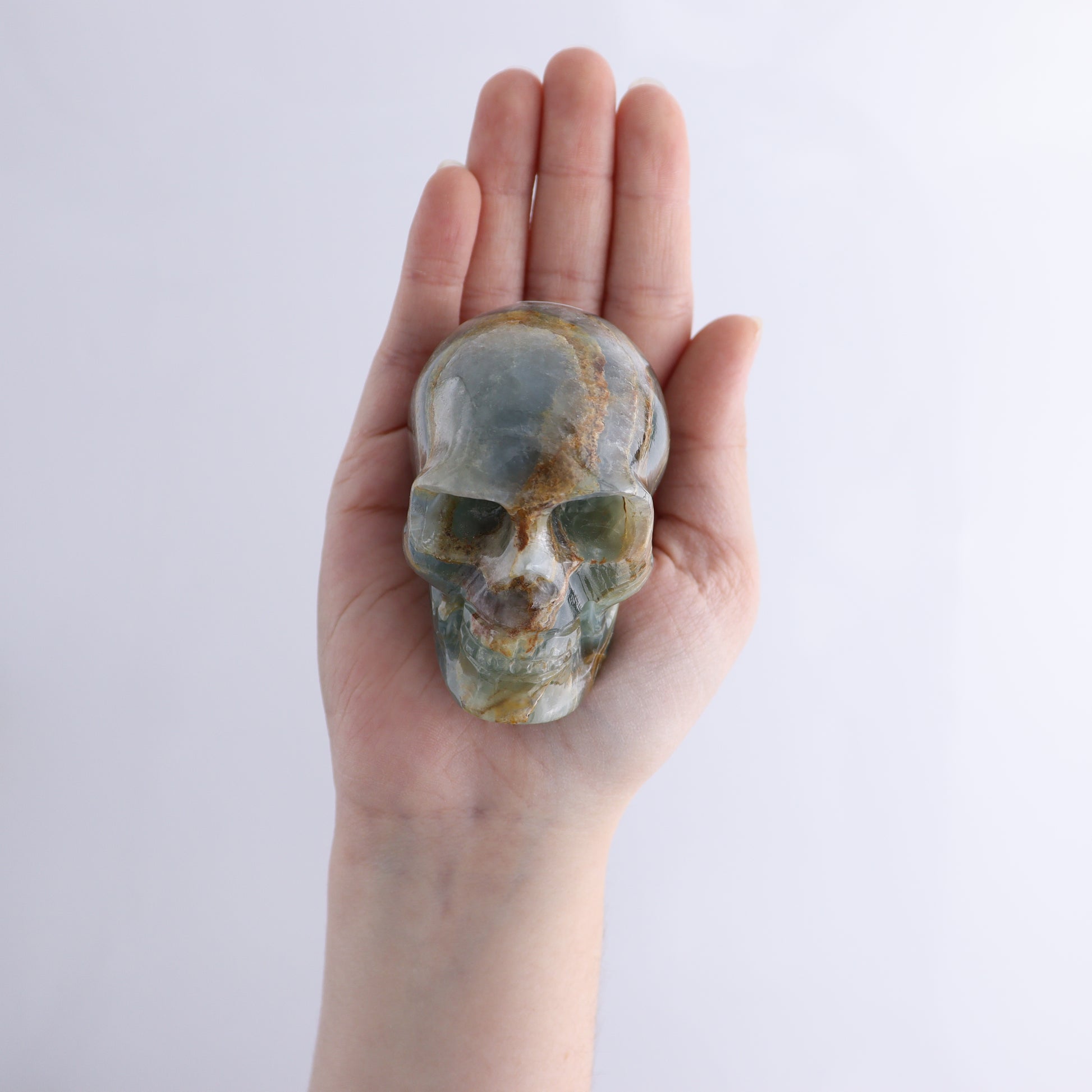 Onyx Skulls Set of 4 - Expert Wholesale and Supplier of Wholesale Crystals & Bulk Gemstones, ["Mexico","onyx","Skulls"]