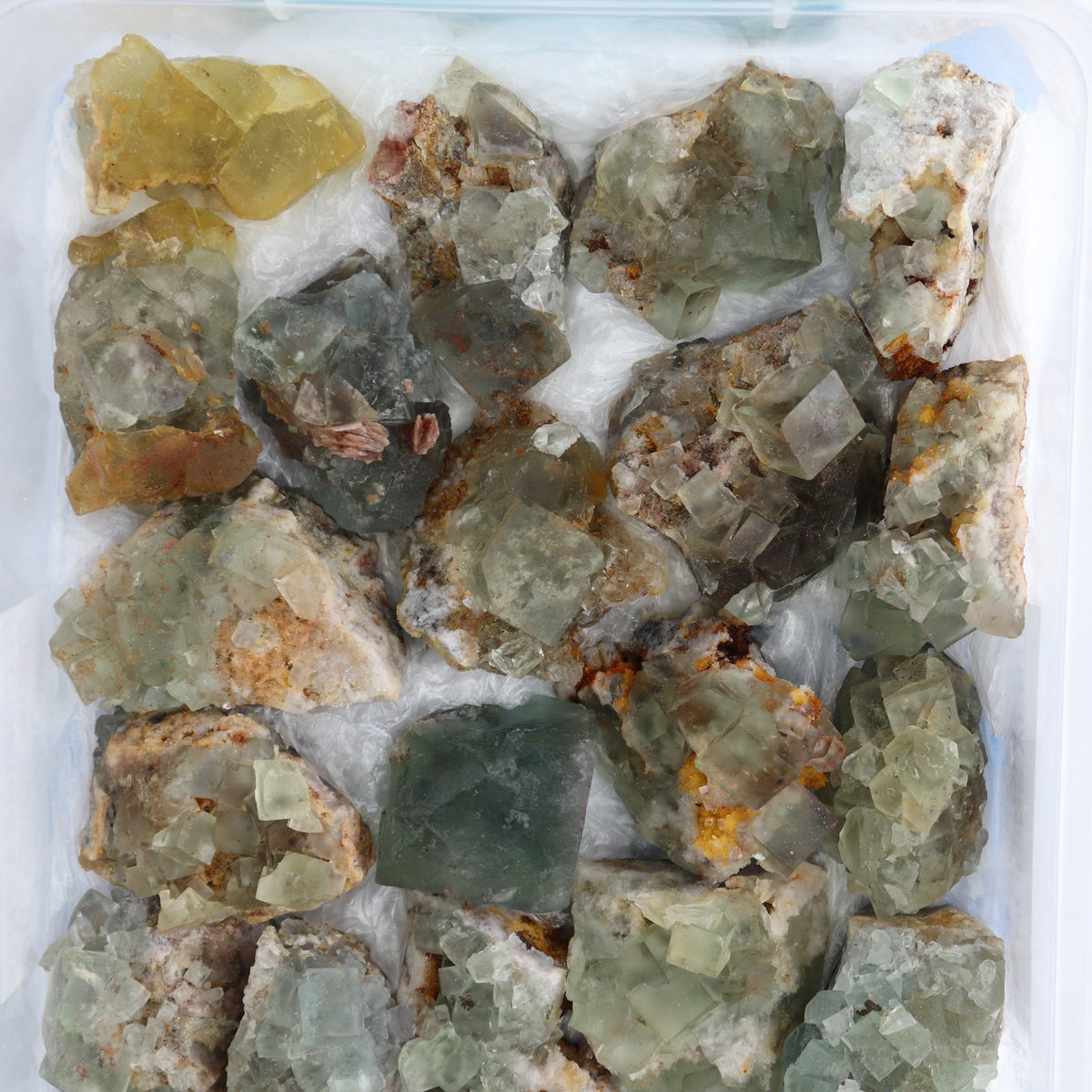 Green Fluorite Flat from Morocco