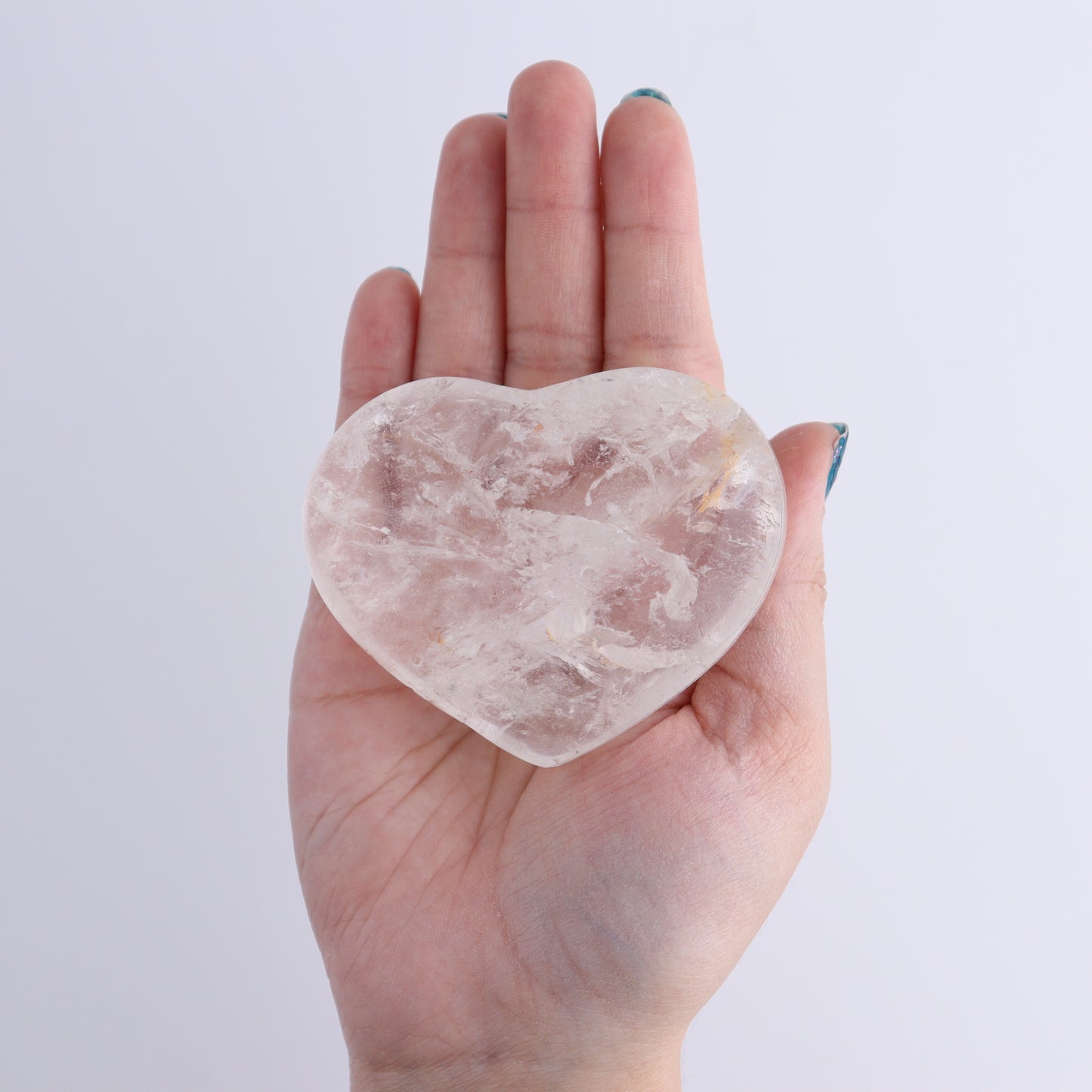 Imperfect Clear Quartz Hearts Set of 12 - Expert Wholesale and Supplier of Wholesale Crystals & Bulk Gemstones, ["Brazil","Clear Quartz","close_50","Hearts","Quartz"]