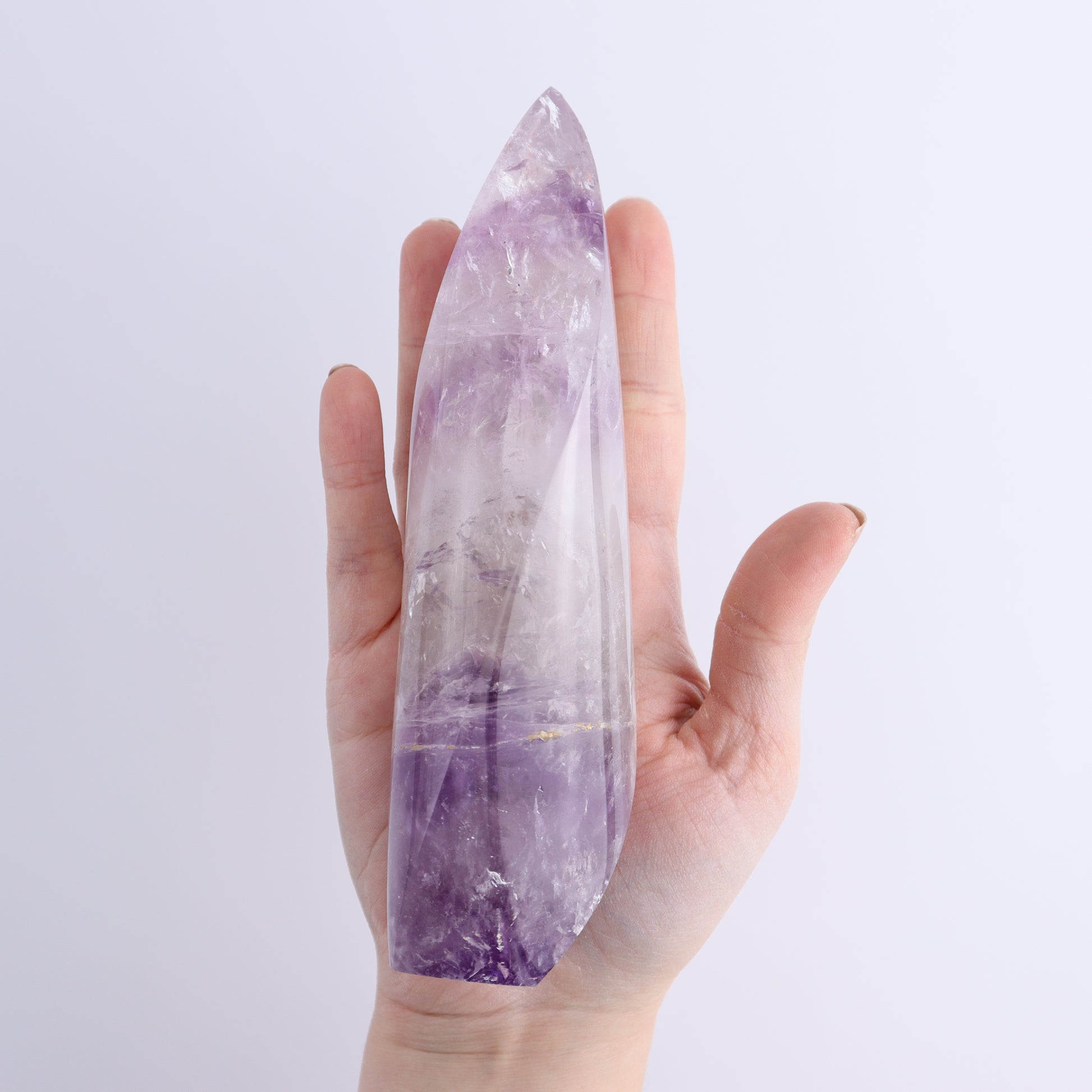 Amethyst Flames Set of 5 - Expert Wholesale and Supplier of Wholesale Crystals & Bulk Gemstones, ["Amethyst","Brazil","flames"]