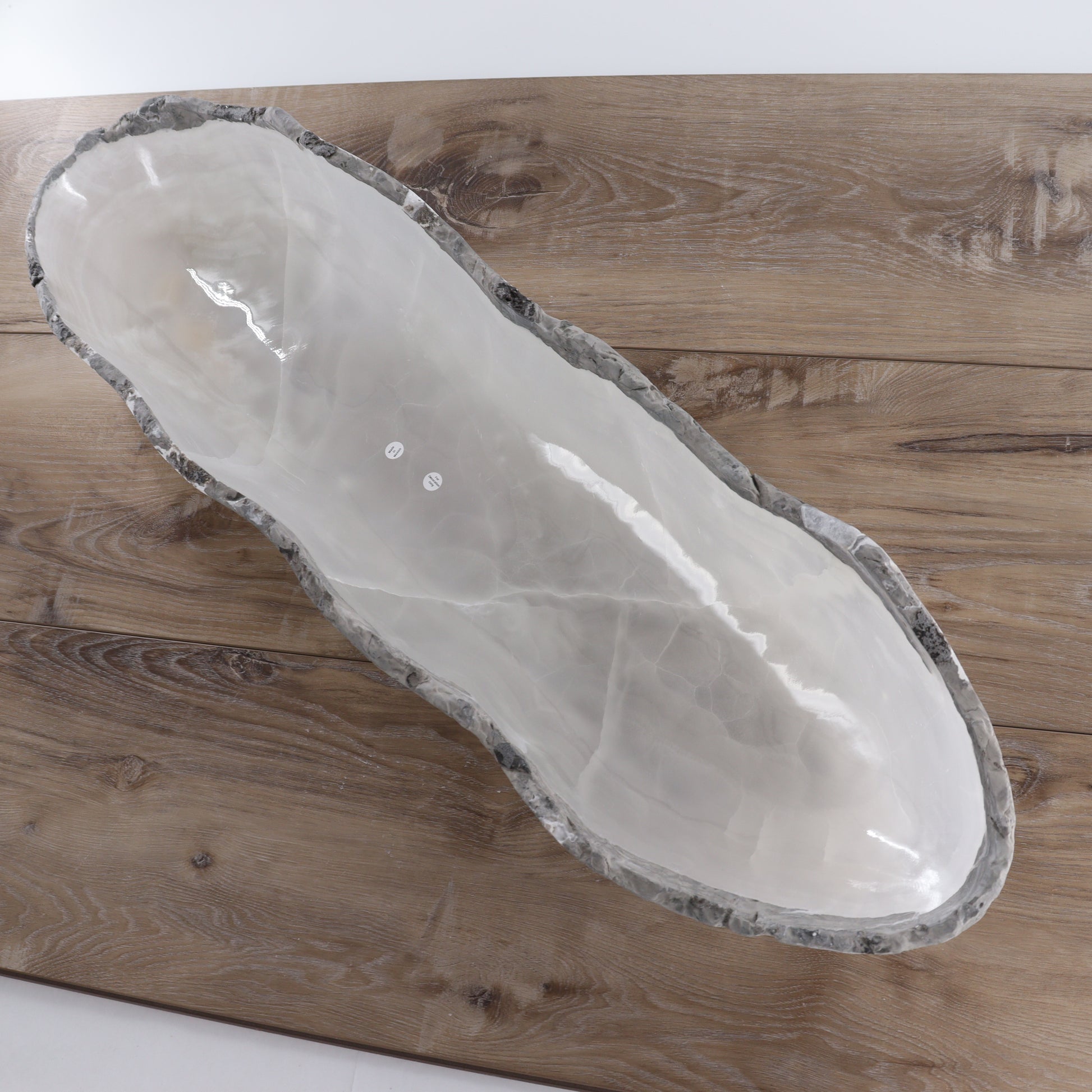 Mexican Onyx/Calcite Canoe Bowl - Expert Wholesale and Supplier of Wholesale Crystals & Bulk Gemstones, ["Bowls","Calcite","canoe","Mexico","onyx"]