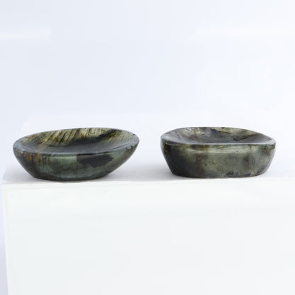 Labradorite Bowls Set of 8