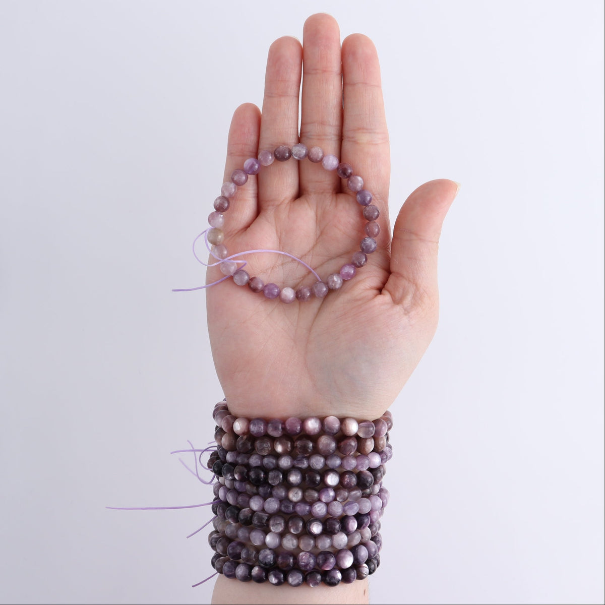 One Lepidolite Bracelet