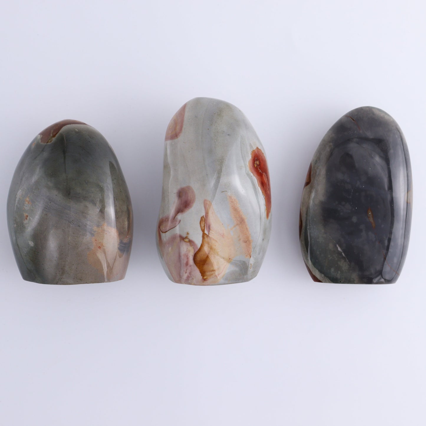 Polychrome Jasper Freeforms Set of 5 - Expert Wholesale and Supplier of Wholesale Crystals & Bulk Gemstones, ["jasper","Madagascar","Polychrome Jasper"]