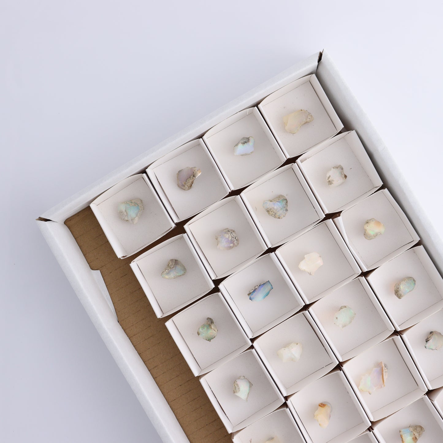 Ethiopian Opal Set of 24 - Expert Wholesale and Supplier of Wholesale Crystals & Bulk Gemstones, ["Ethiopia","ethiopian opal","Opal"]