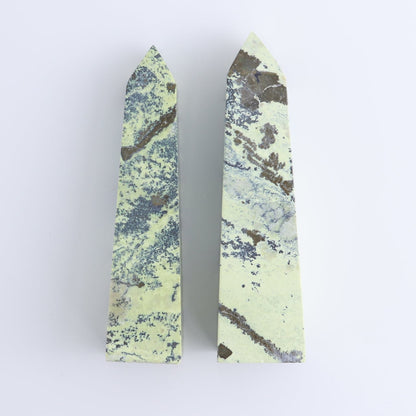 Serpentine Obelisk Set of 7