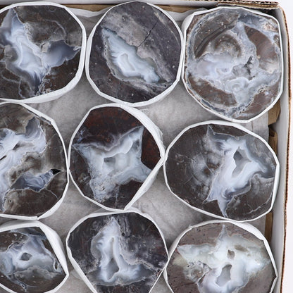 Agate Geodes Set of 16