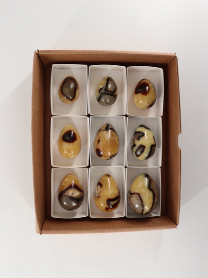 Septarian Eggs Set of 9 - Expert Wholesale and Supplier of Wholesale Crystals & Bulk Gemstones, []