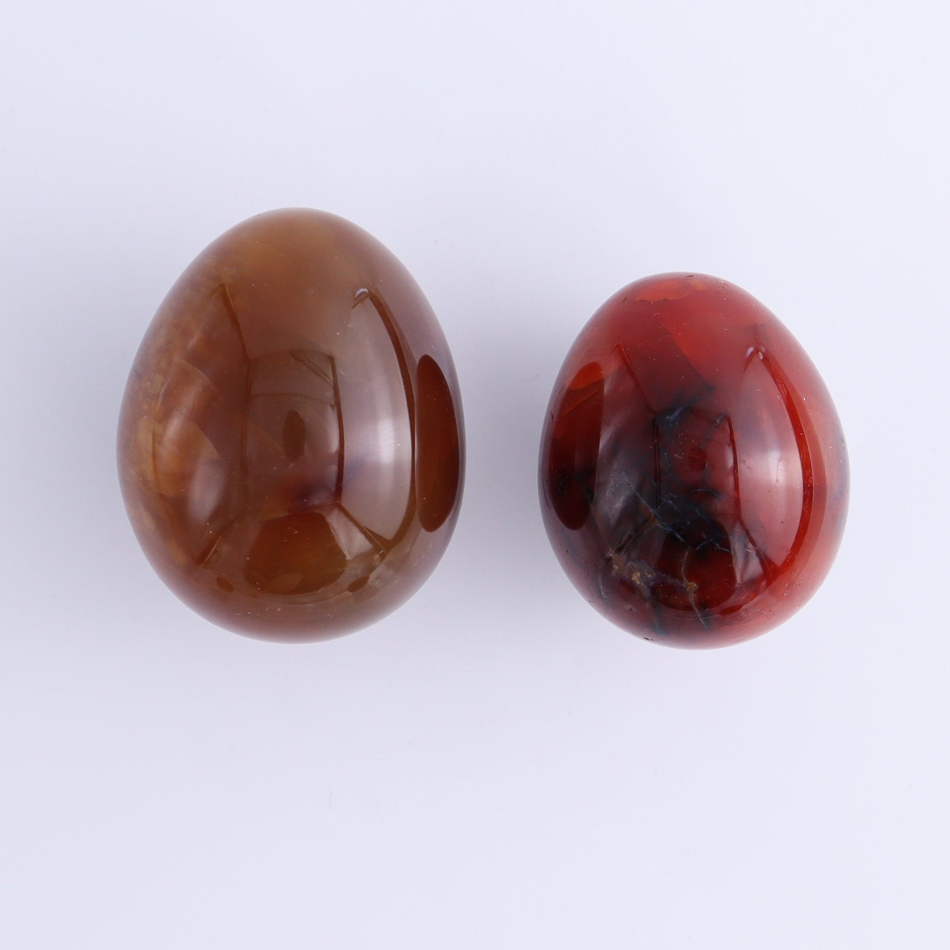 Carnelian Eggs Set of 12 - Expert Wholesale and Supplier of Wholesale Crystals & Bulk Gemstones, ["carnelian","Eggs","Madagascar"]