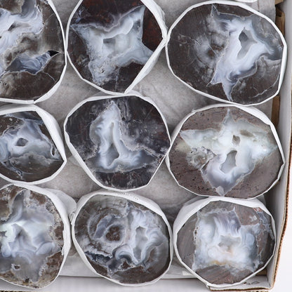 Agate Geodes Set of 16