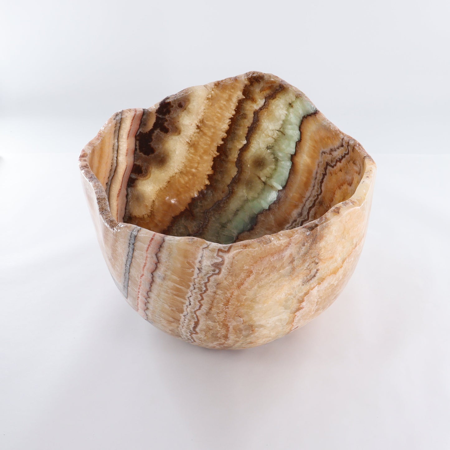 Mexican Onyx/Calcite Bowl