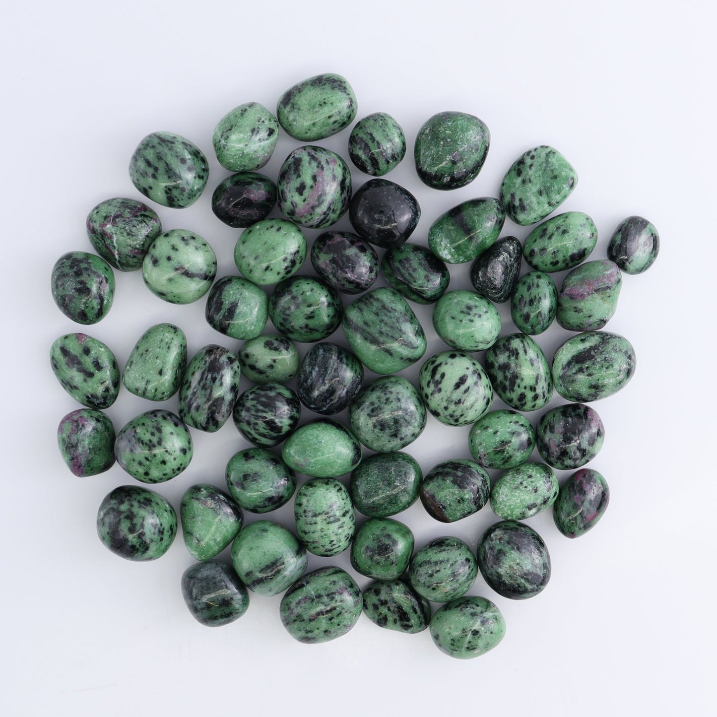 Ruby Zoisite Tumbles 1 kg Set - Expert Wholesale and Supplier of Wholesale Crystals & Bulk Gemstones, ["Ruby Zoisite","tumbles"]